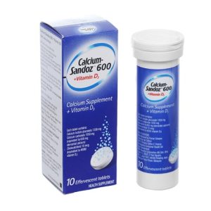 Calcium Sandoz 600 + Vitamin D3