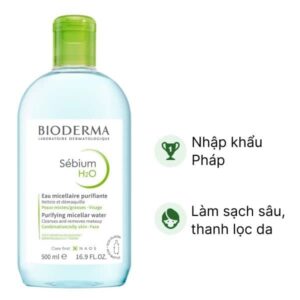 Nước Tẩy Trang Dành Cho Da Nhờn Và Da Mụn Bioderma Sebium H20 - Nhà Thuốc Trường Thọ