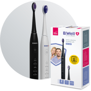 Bàn Chải Điện B.Well Swiss PRO-850 (Màu Đen) - Nhà Thuốc Trường Thọ