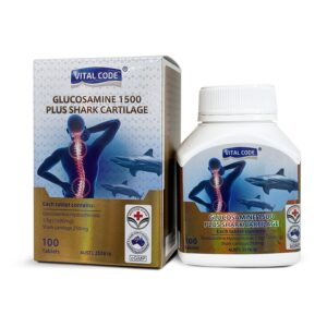 Viên uống bổ xương khớp Vitatree Glucosamine 1500 Plus Shark Cartilage hộp 100 viên - Nhà Thuốc Trường Thọ