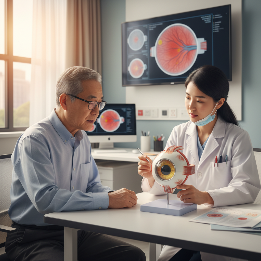 Bác sĩ tư vấn về chỉ định và lưu ý khi sử dụng thuốc kháng VEGF cho bệnh nhân