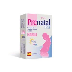 Vitamin tổng hợp cho mẹ bầu Prenatal Pro bổ sung vitamin, khoáng chất, DHA (Hộp 2 vỉ x 15 viên) - Nhà Thuốc Trường Thọ
